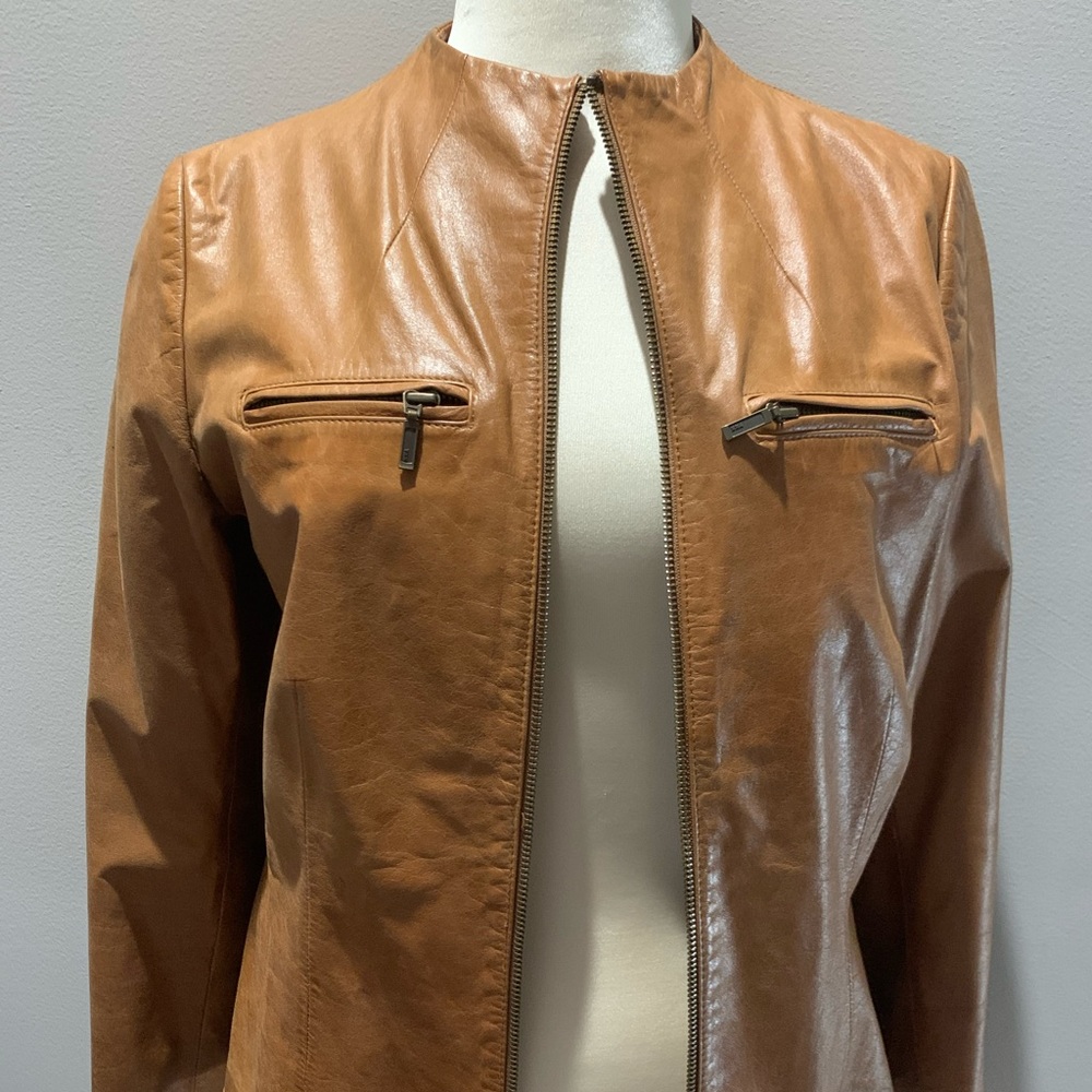 Halogen *Street* Soft Leather Jacket (Size M)